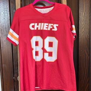 Go Sports! Taylor Swift inspired Red Chiefs 89 Jersey, size L